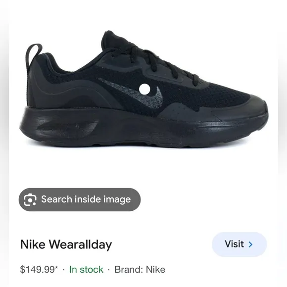 - - ✔️- Nike big boy  running shoes everyday  5.5Y / 7 women