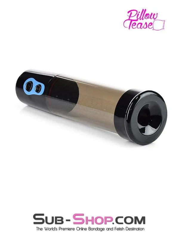 1575M-SIS      Sissy Tease Auto Vacuum Black Penis Pump