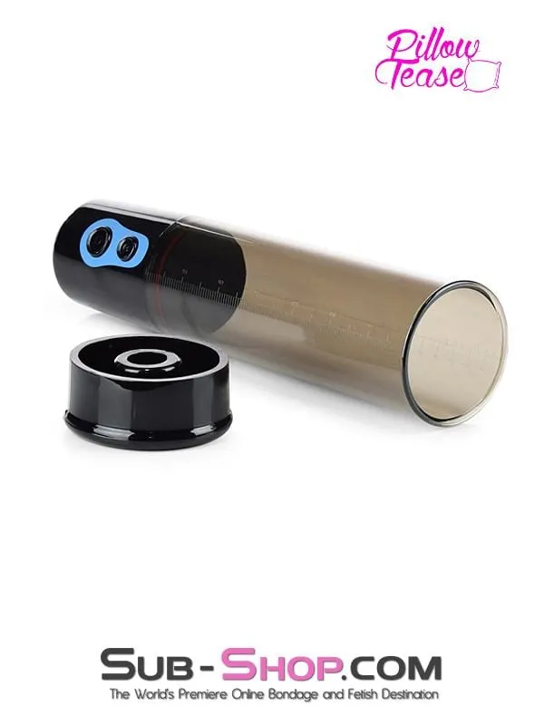 1575M-SIS      Sissy Tease Auto Vacuum Black Penis Pump