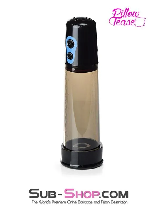 1575M-SIS      Sissy Tease Auto Vacuum Black Penis Pump