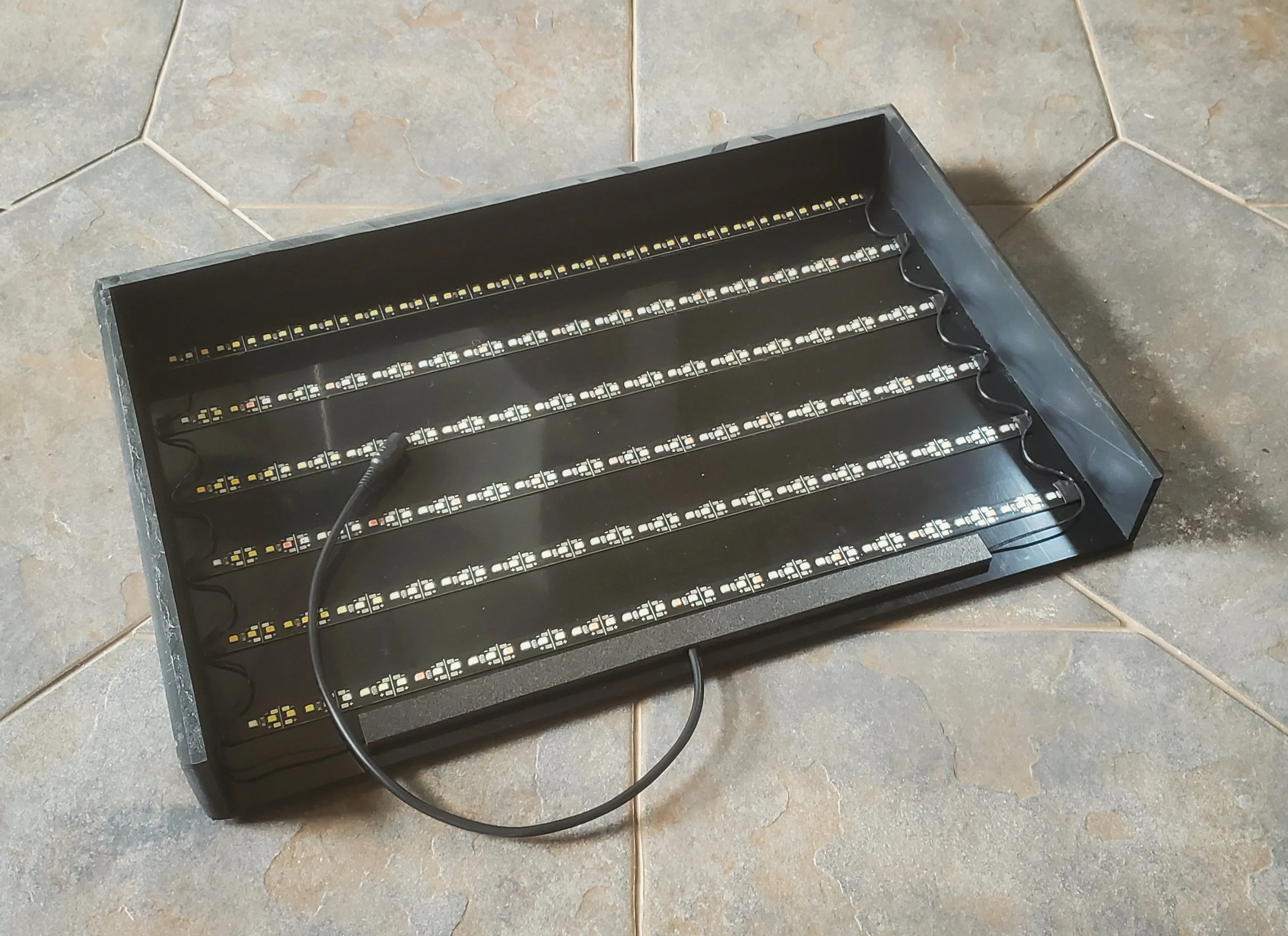 17" x 12" LED Light Strip Panel (2" high)