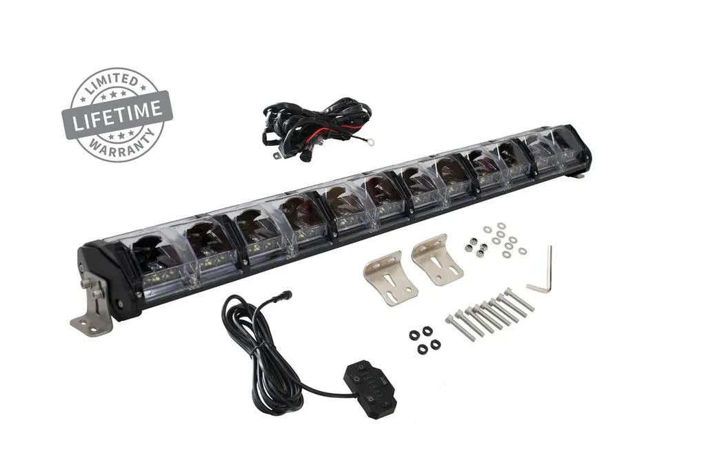 30 Inch LED Light Bar With Variable Beam DRL,RGB Back Light 6 Brightness EKO Overland Vehicle Systems