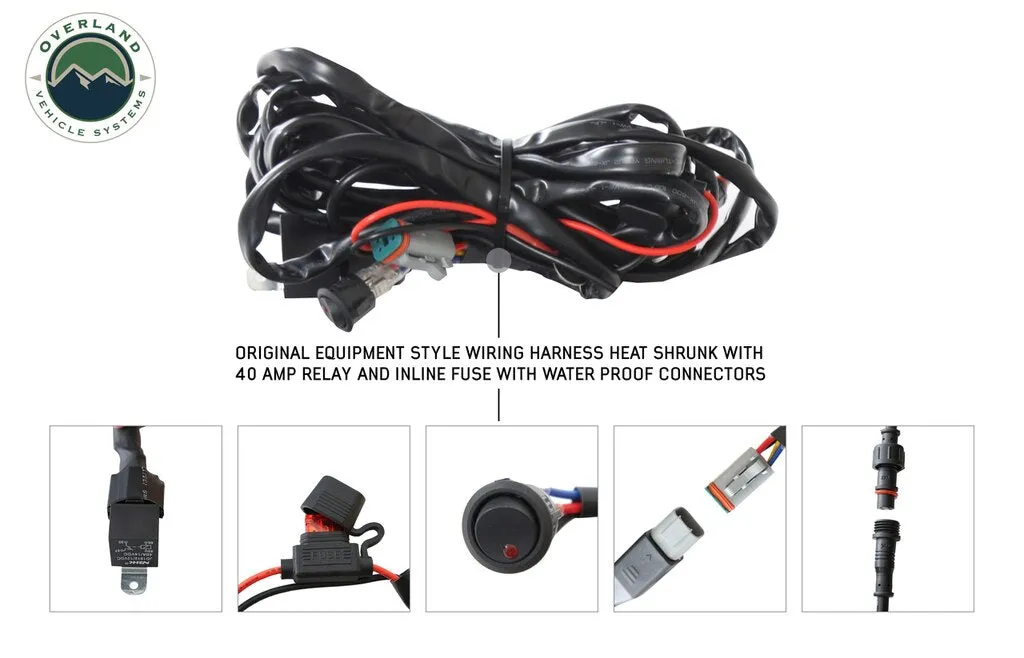 30 Inch LED Light Bar With Variable Beam DRL,RGB Back Light 6 Brightness EKO Overland Vehicle Systems