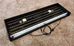36" x 12" LED Strips, Spots   T5 UVB