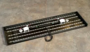 36" x 12" with Dual 20w Spotlights