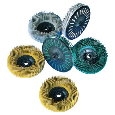 3M™ Scotch-Brite Bristle Discs, 4 1/2 in, 50, 12,000 rpm, Green, 048011-24241