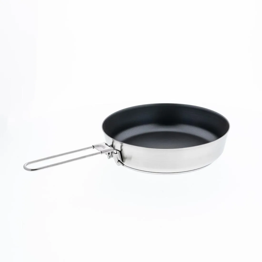 4-person stainless steel   non-stick camping cookset