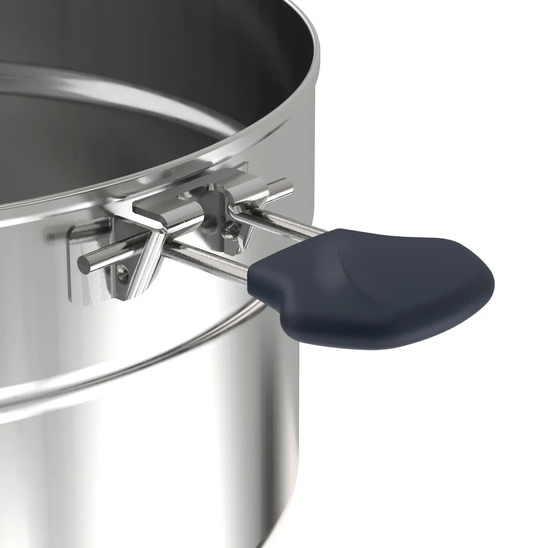 4-person stainless steel   non-stick camping cookset