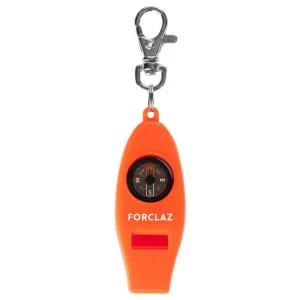 50 MULTI-PURPOSE WHISTLE AND ORIENTEERING COMPASS