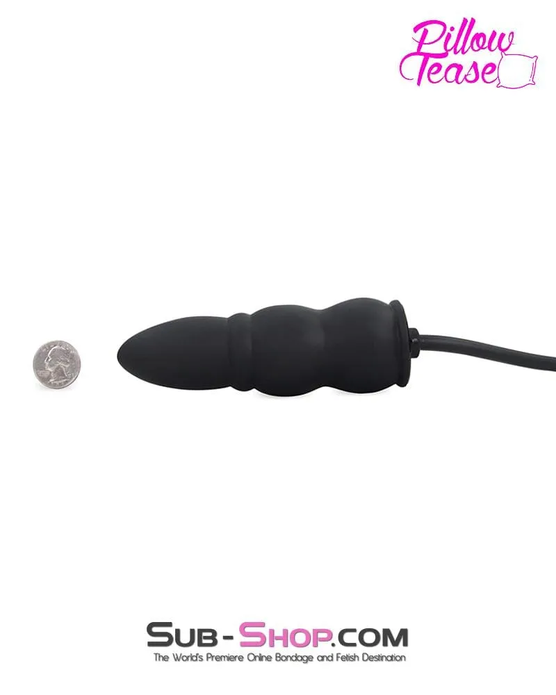 7029E      Inflatable Rubber Graduated Dildo