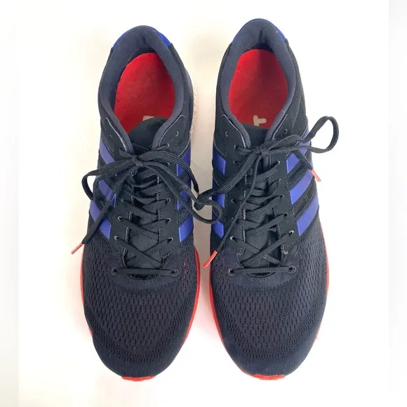 Adidas Adizero Boston Black Run Race Boost Ultra Shoes Mens Size 11.5