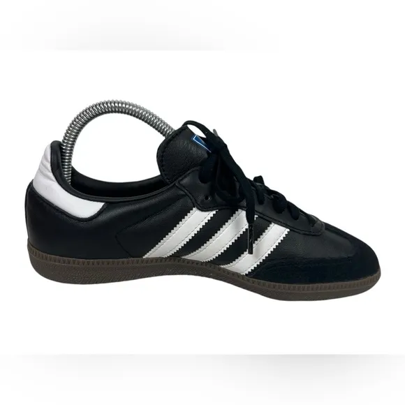 Adidas Kids Samba OG Shoes Black White Gum US 5.5 Soccer Futbol IE3676 Athletic