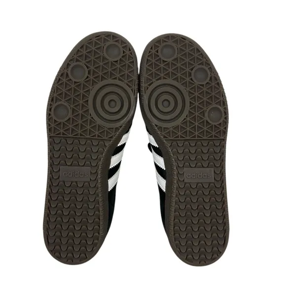 Adidas Kids Samba OG Shoes Black White Gum US 5.5 Soccer Futbol IE3676 Athletic