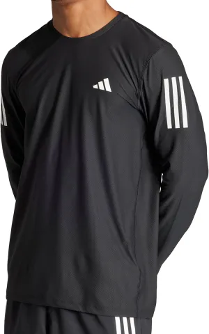 adidas Own The Run Long Sleeve Mens Running Top - Black