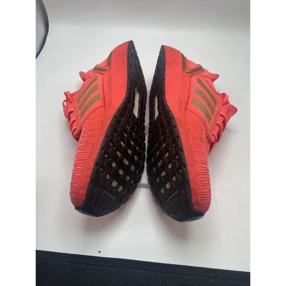 Adidas UltraBoost 20 Women Sz 10 Signal Orange Athletic Road Running Shoes 3674