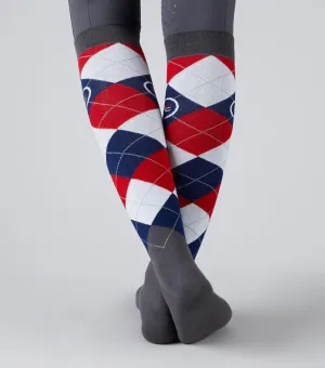 Adults Thick Winter Socks (2 Pairs) Classic Check