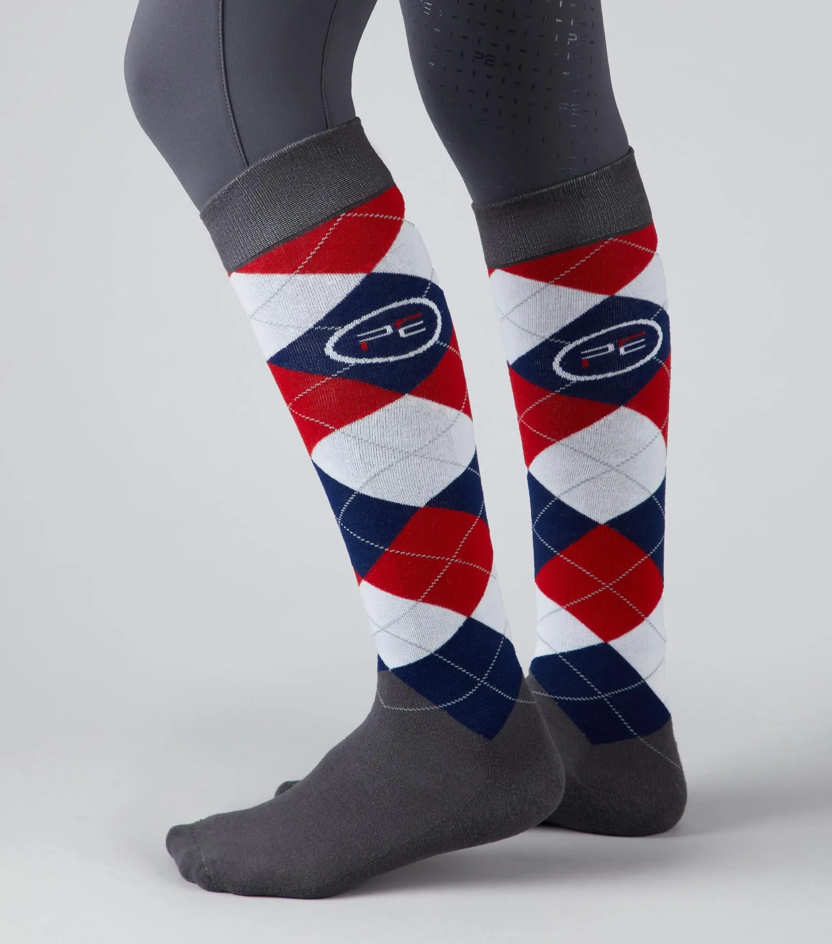Adults Thick Winter Socks (2 Pairs) Classic Check