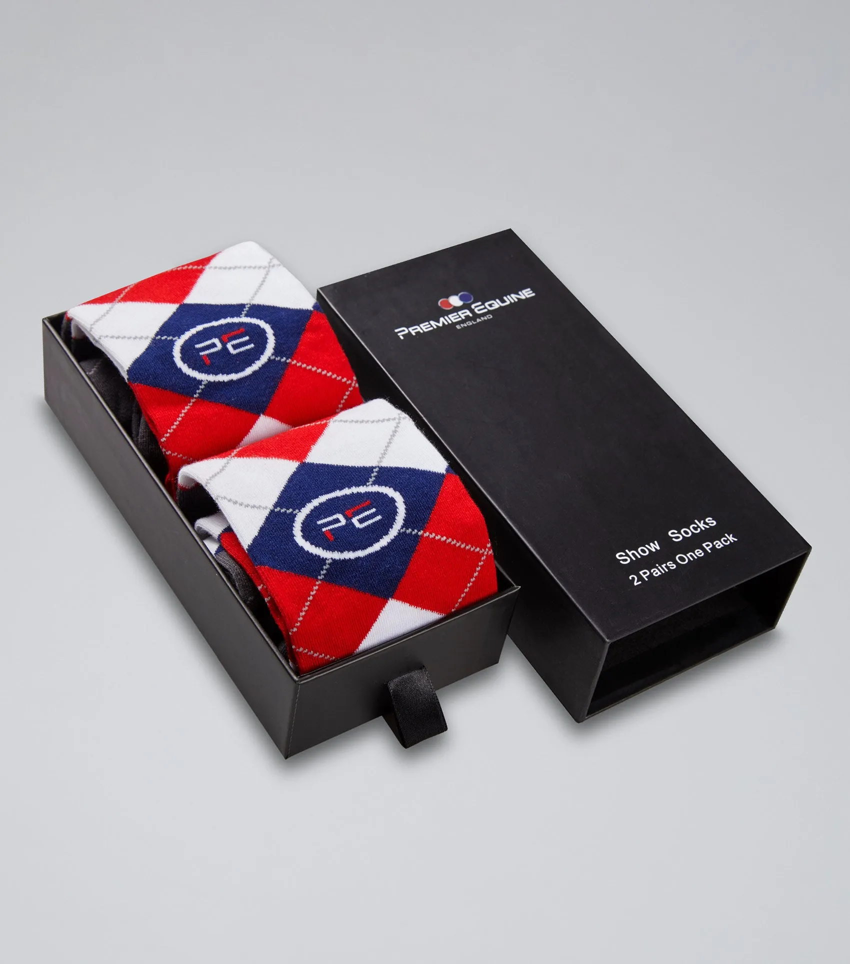 Adults Thick Winter Socks (2 Pairs) Classic Check