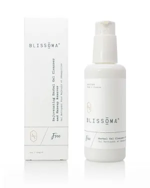 All Natural Botanical Herbal Gel Cleanser & Makeup Remover Free by Blissoma