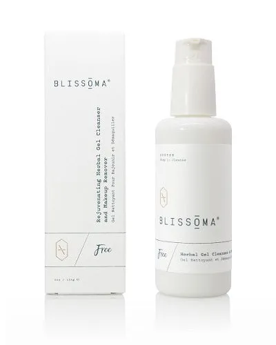 All Natural Botanical Herbal Gel Cleanser & Makeup Remover Free by Blissoma