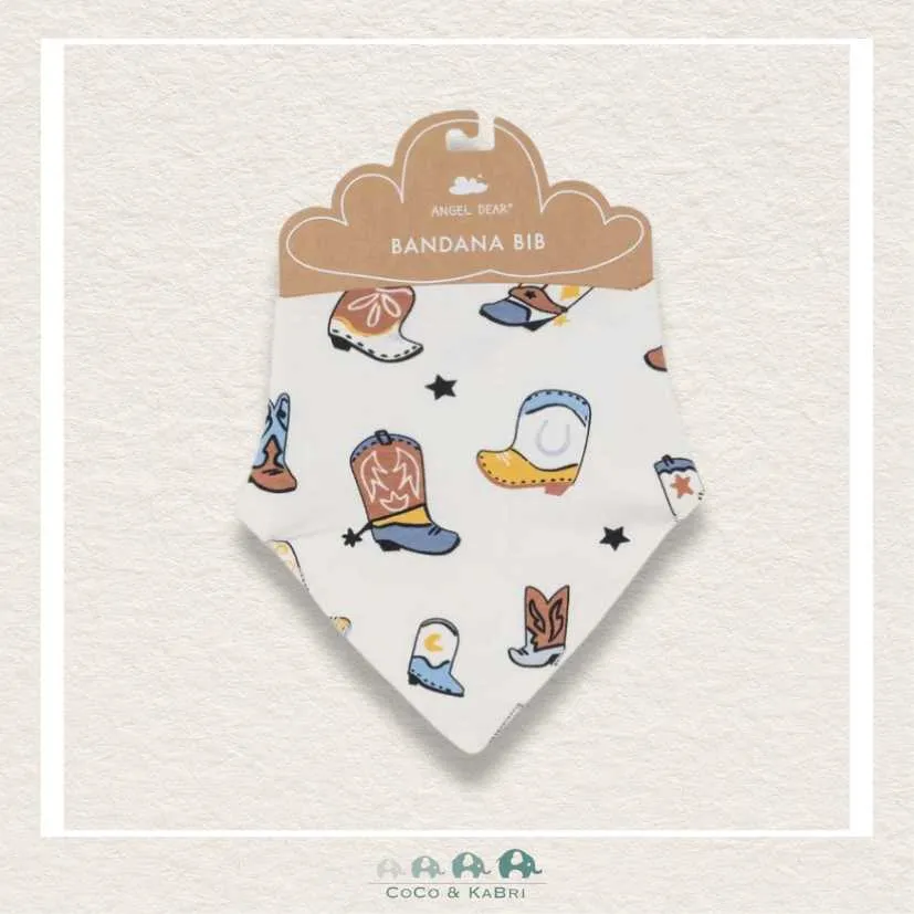 *Angel Dear: Boots Blue Bib