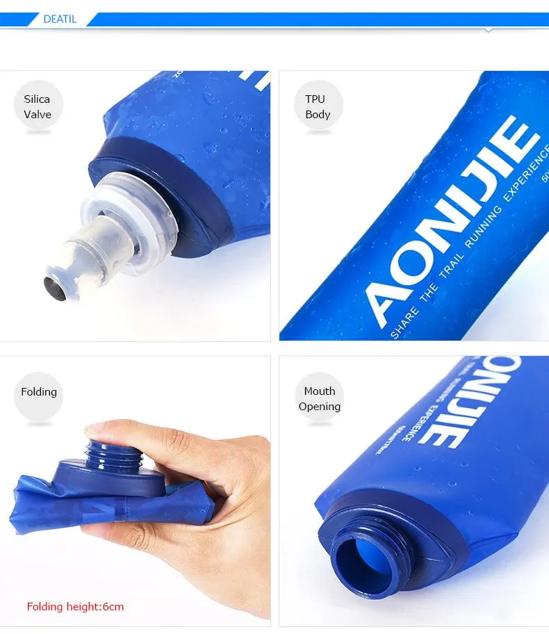 AONIJIE Hydration Soft Flask 250ML & 500ML