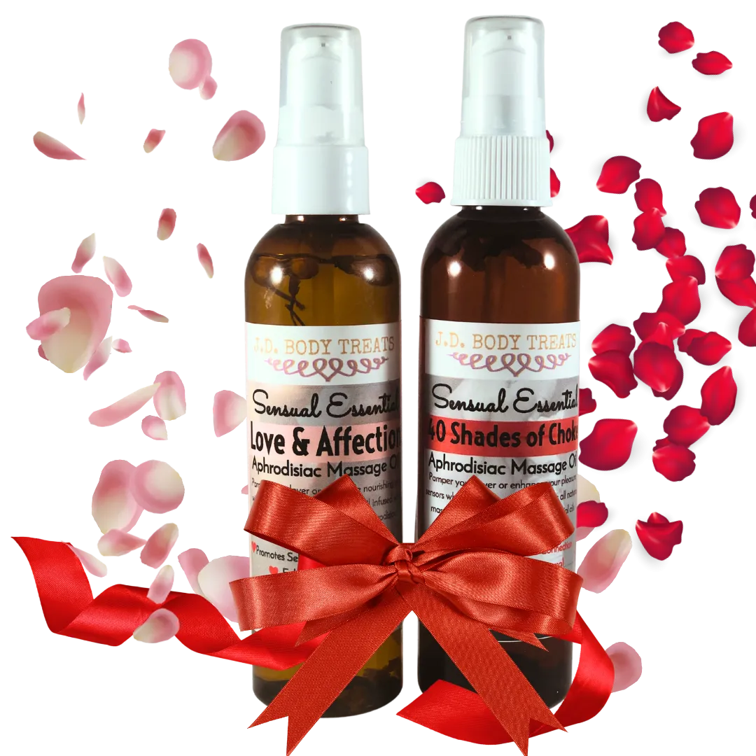 Aphrodisiac Massage Oil Gift Set