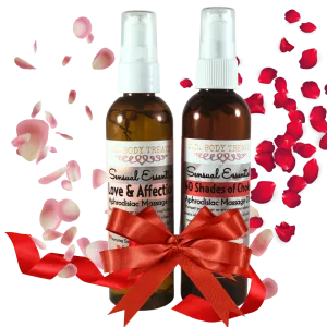 Aphrodisiac Massage Oil Gift Set