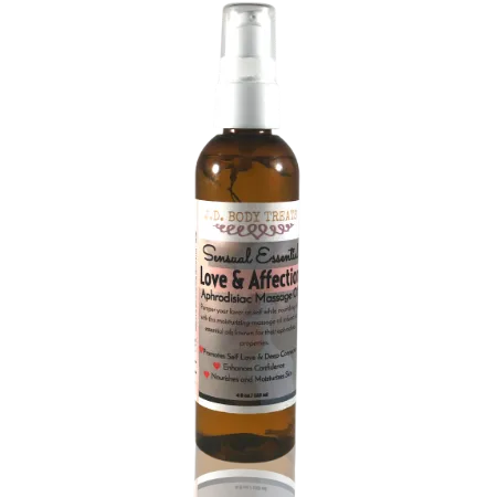 Aphrodisiac Massage Oil Gift Set