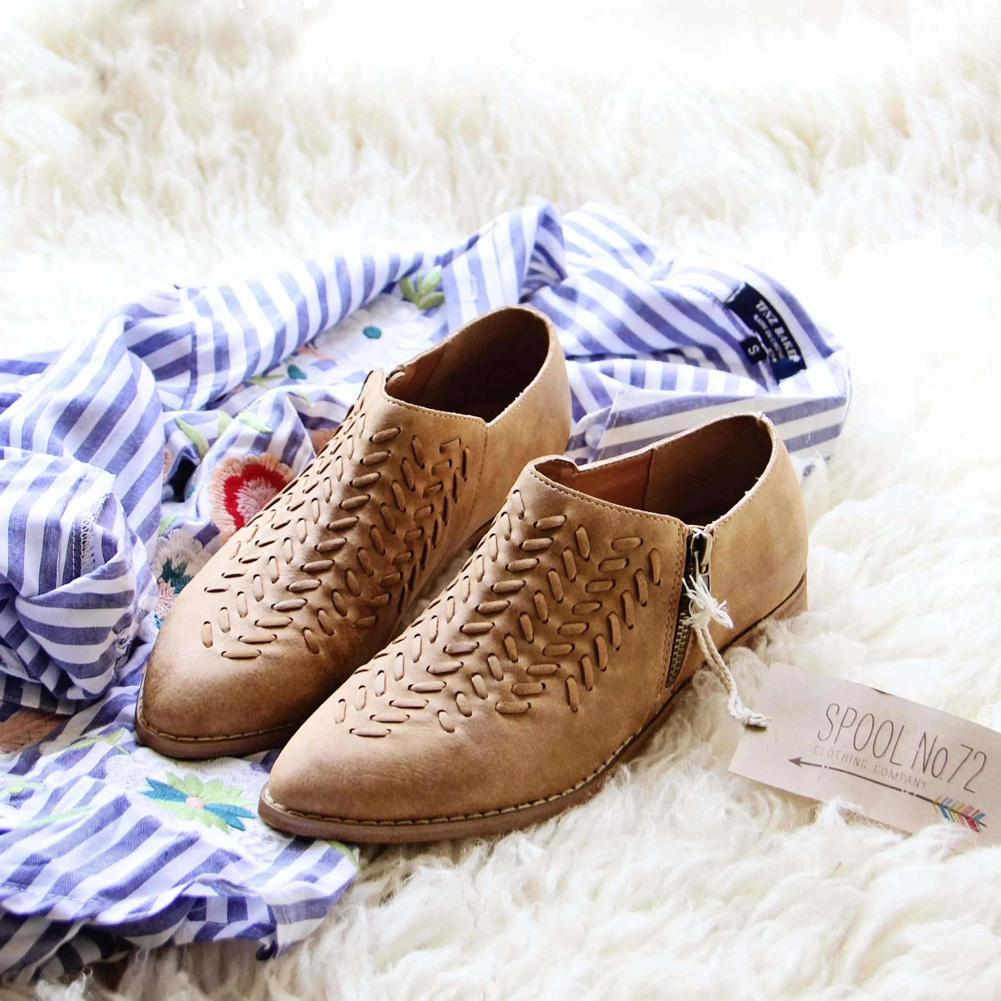Ashley Braided Bootie