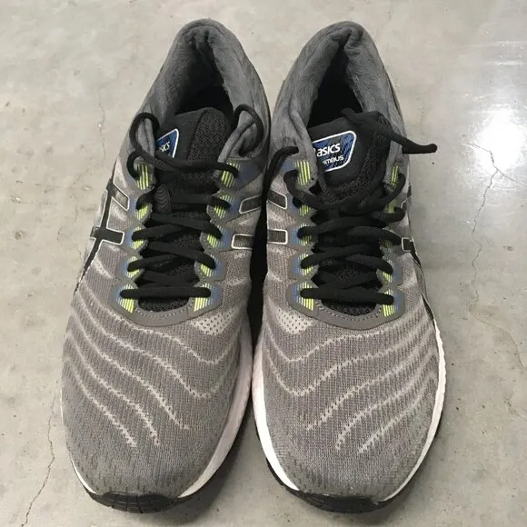 Asics Mens Gel Nimbus 22 size 14 Gray Running Shoes Sneakers Style 1011A680