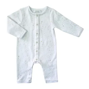 Baby Gold Confetti Print Babygrow