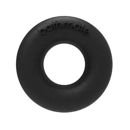 Bathmate Black Super Flexible Elastomex Cock Love Ring for Men