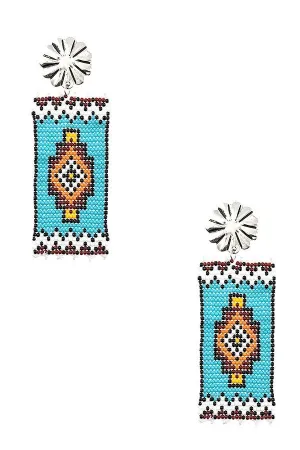 Beaded Dangle Earrings