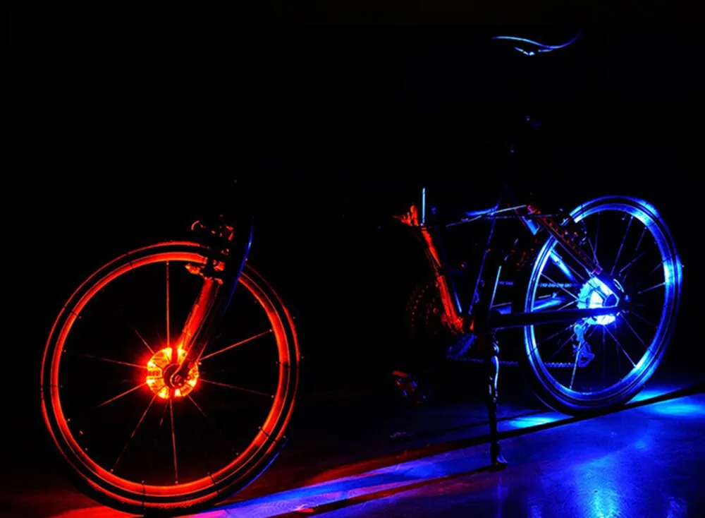 Bicycle Wheel Hub Light, Bike Hub LED Light - blue colour