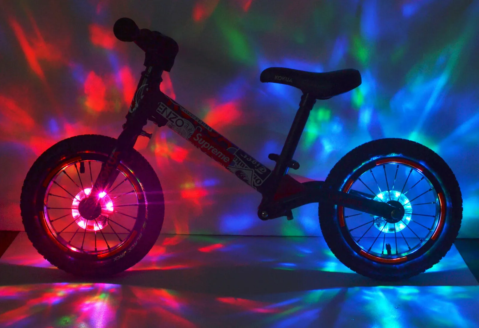 Bicycle Wheel Hub Light, Bike Hub LED Light - blue colour