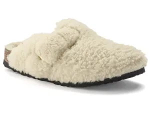 Birkenstock Boston Big Buckle Teddy Rivet Logo OS Eggshell 1025664