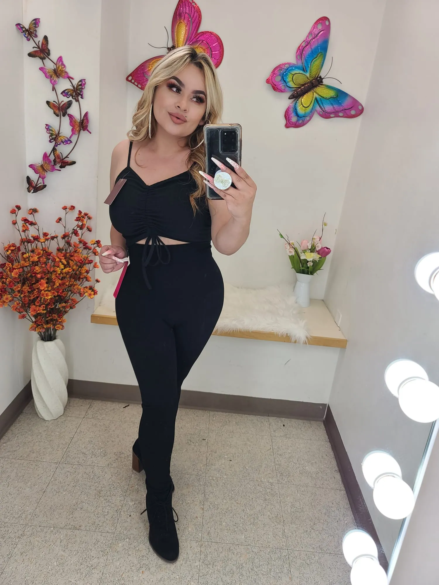 Black Warm leggings