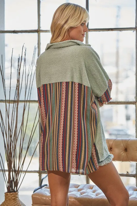 Boho Shacket