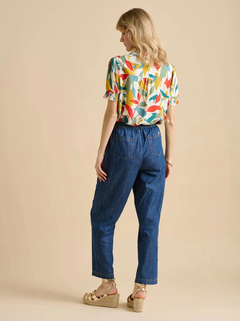 Brakeburn Falling Leaves Blouse Multi
