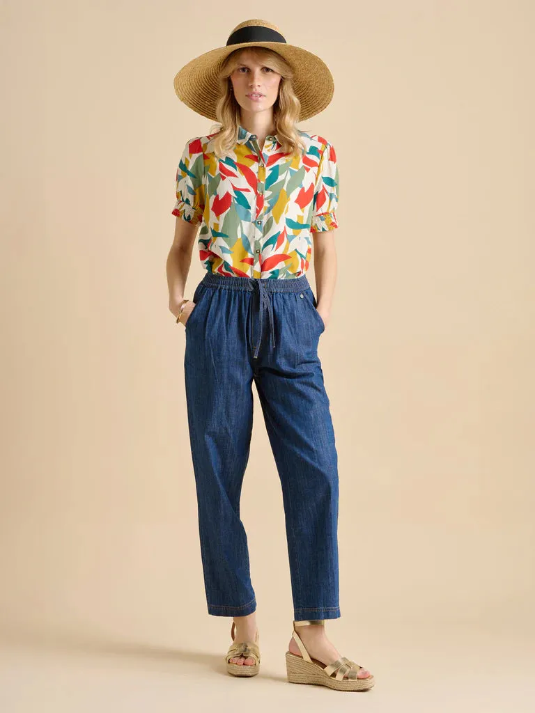 Brakeburn Falling Leaves Blouse Multi
