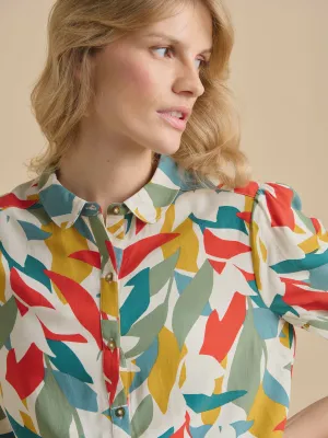 Brakeburn Falling Leaves Blouse Multi