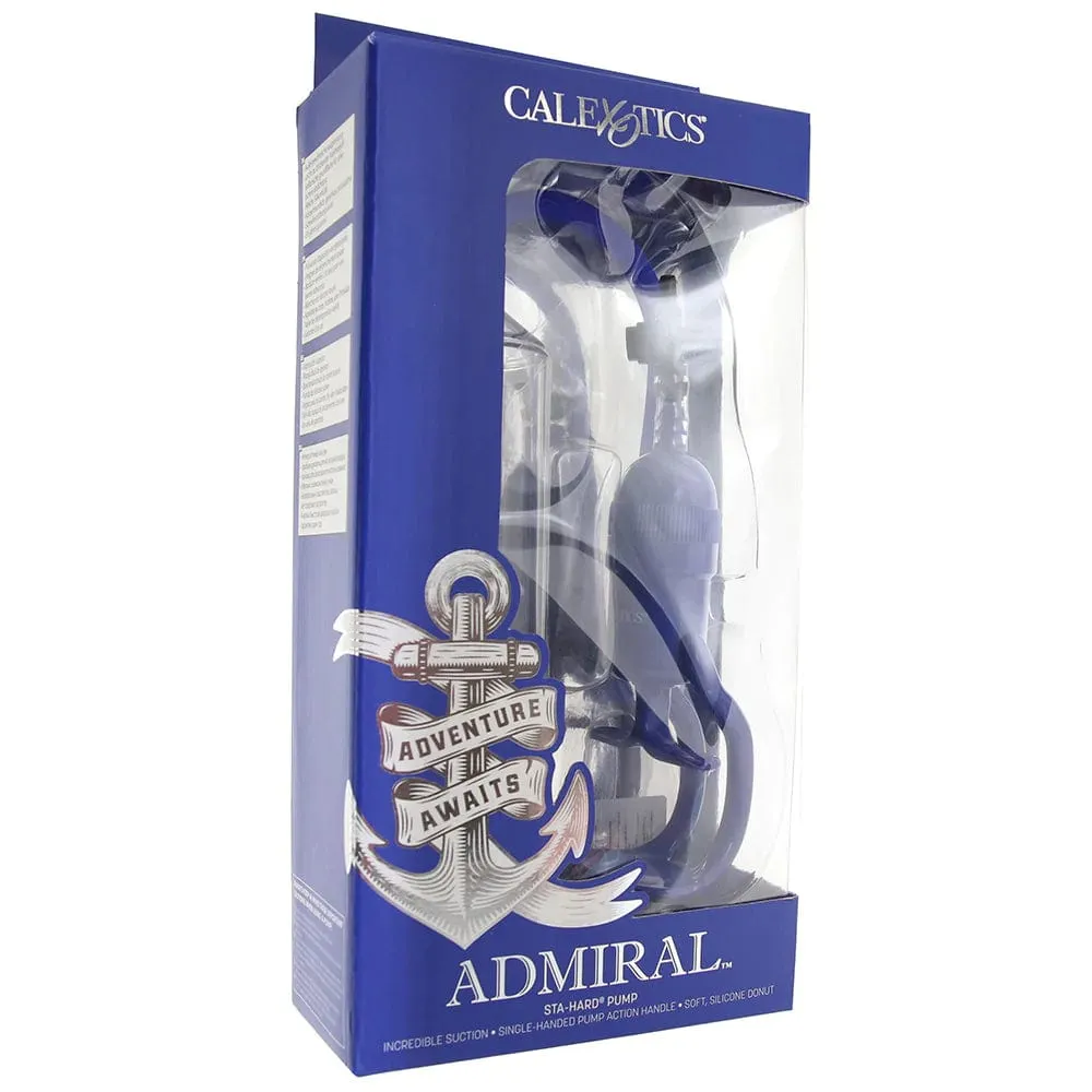 Calexotics Admiral Sta-Hard Pump Manual Penis Pump