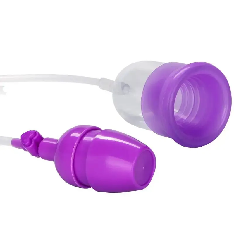 California Exotic Purple Silicone Clitoral Pussy Pump for Her