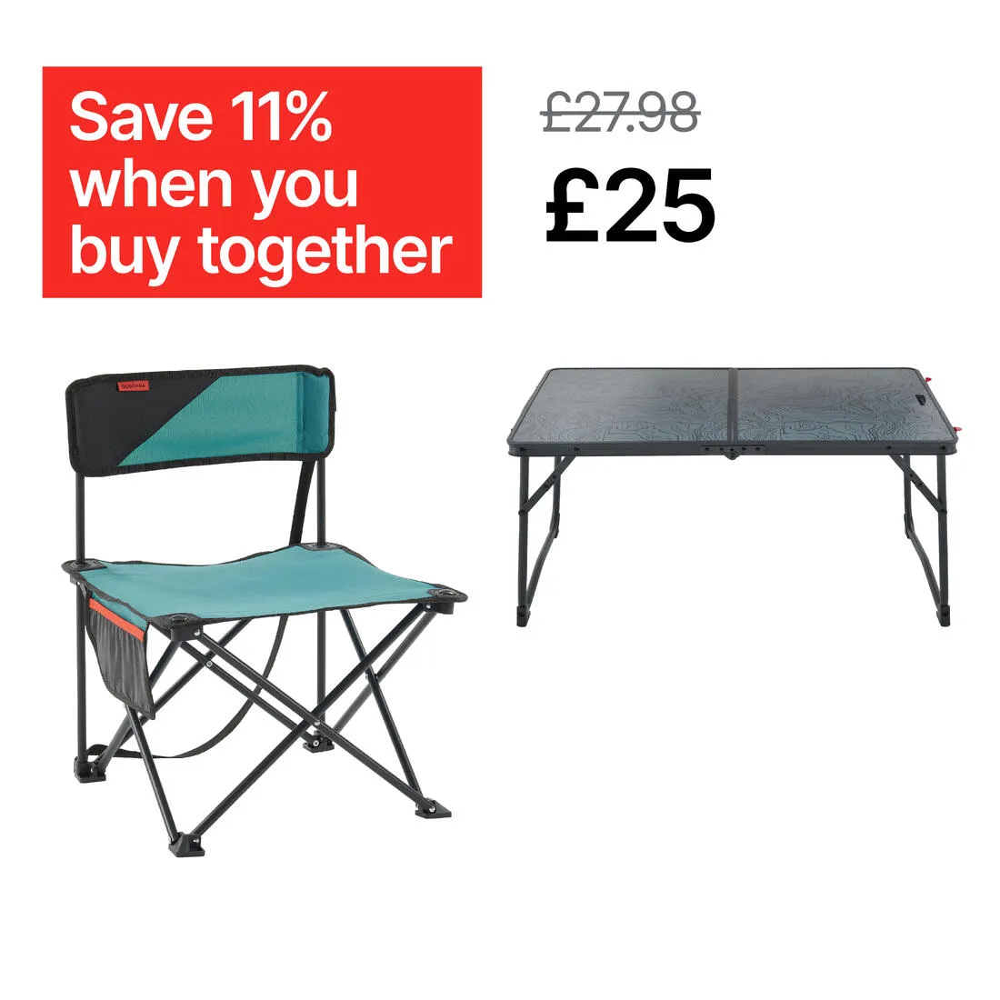 CAMPING FOLDING COFFEE TABLE 100
