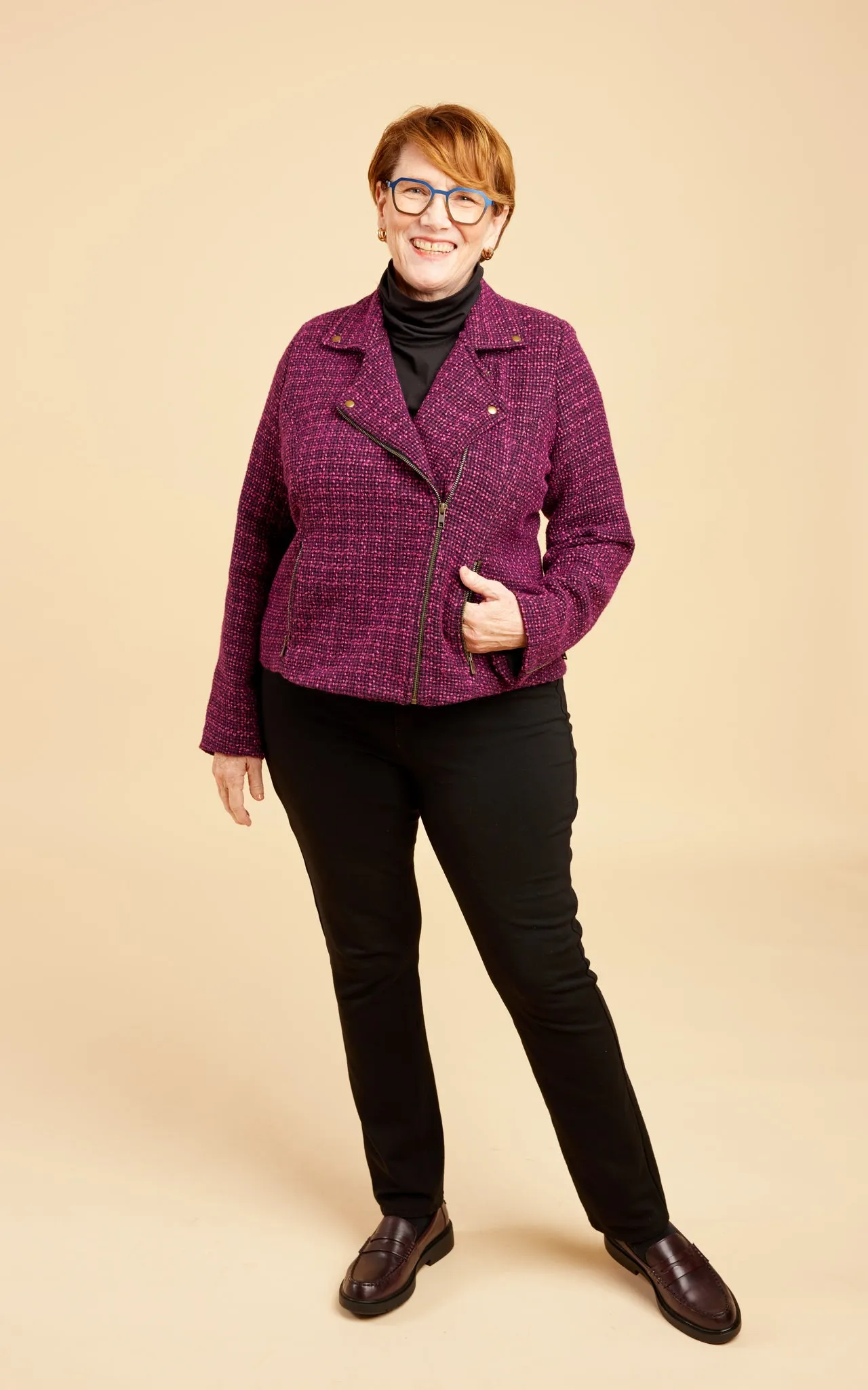Canton Moto Jacket 0-16 printed pattern: Wholesale