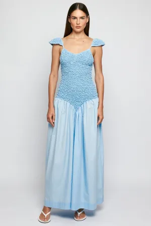 Cap Sleeve Mottled Maxi