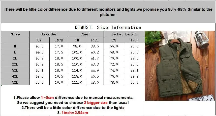 Casual Winter Vest for Men – Warm Fleece Thermal Waistcoat, Army Windbreaker Sleeveless Jacket C28