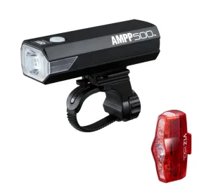 Cateye AMPP 500/Viz 150 Bike Light Set