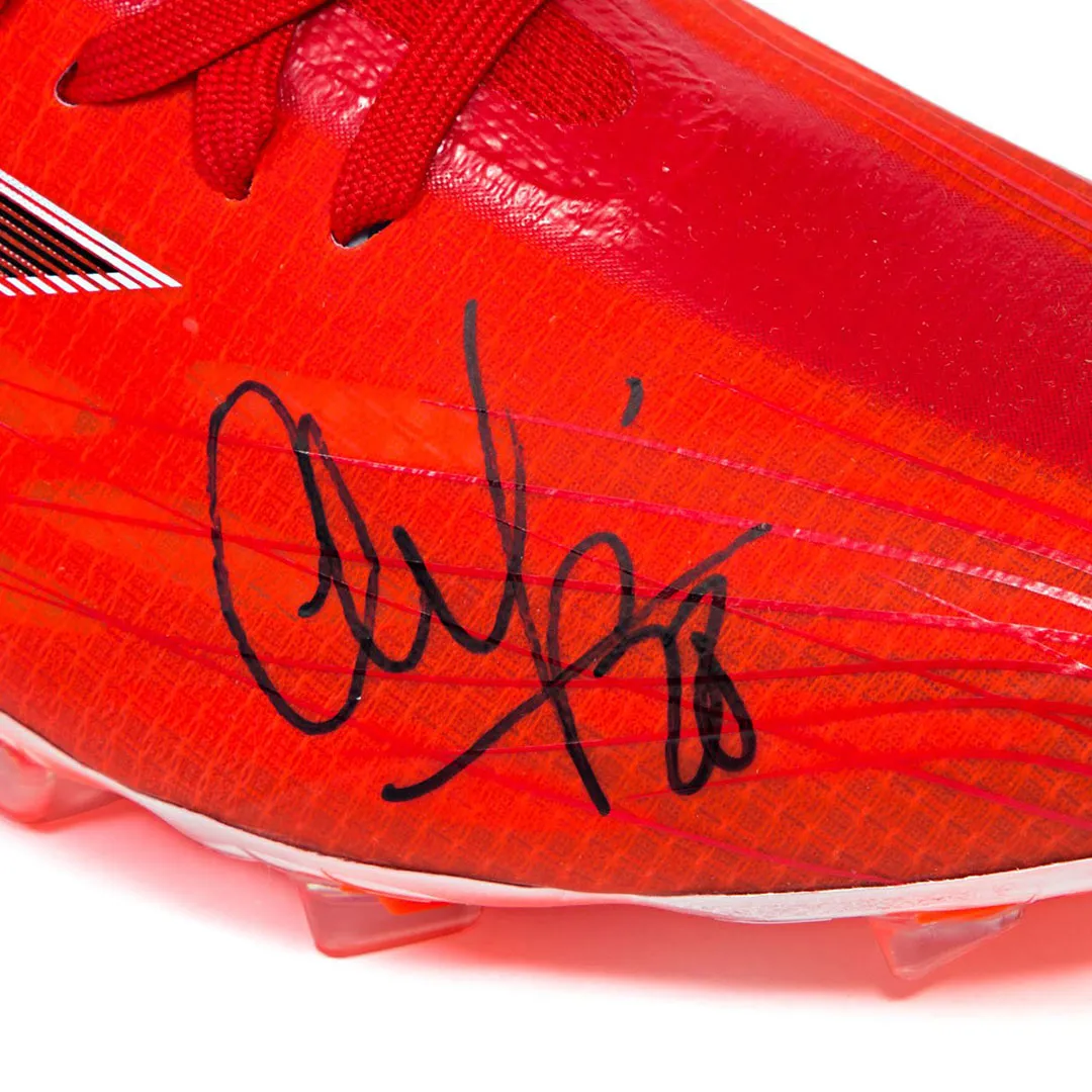 Cesar Azpilicueta Authentically Signed Red Boot